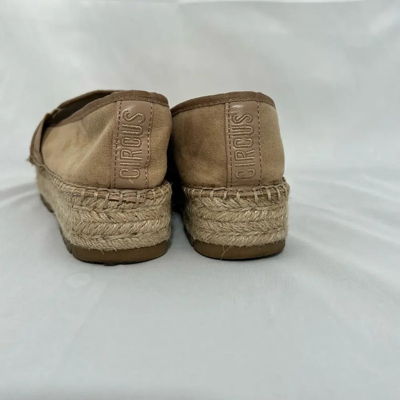 Circus NY by Sam Edelman Cora‎ Espadrille Women’s Shoes Platform Size 7 Tan - Picture 2 of 10